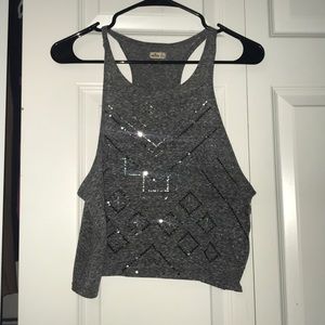 Hollister crop top tank